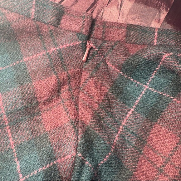 Vintage Eddie Bauer 1920 Women’s Plaid A-Line Skirt SZ 12 - Picture 5 of 6